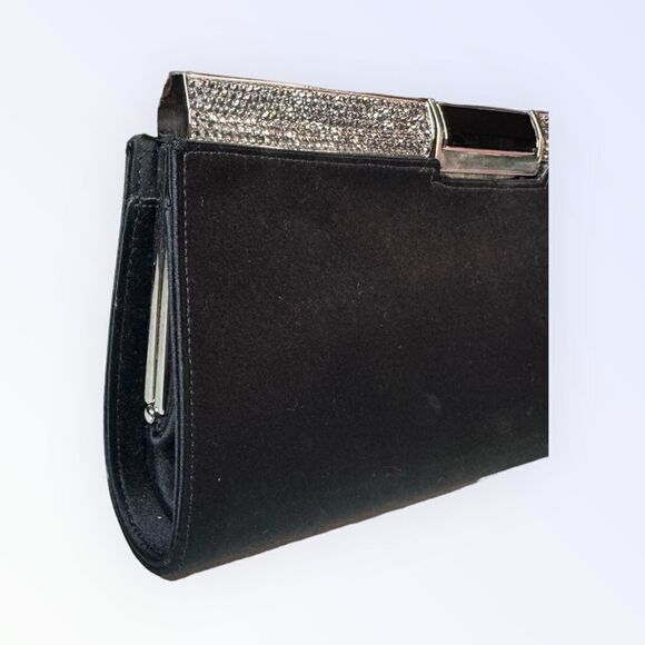 Judith Leiber Jeweled Satin Clutch - Picture 4 of 11